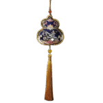 Chinese Dunhuang Embroidered Sachet Hangings-3