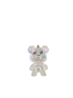 Colorful Faceted Graffiti Bear Pendant
