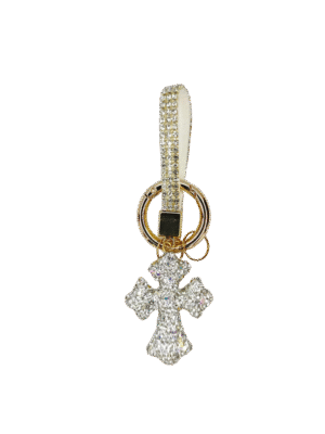 Full diamond cross pendant