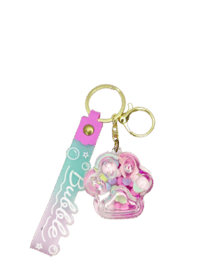 Colorful Flowing Sand Pendant