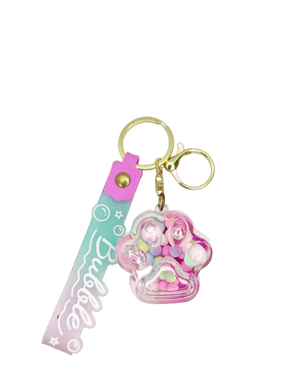 Colorful Flowing Sand Pendant