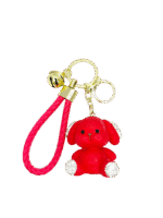 Alphabet dog pendant