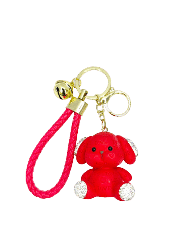 Alphabet dog pendant